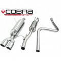 FD61 Cobra Sport Ford Fiesta Mk7 Zetec S 2008-13 Cat Back System (Non-Flex Type)